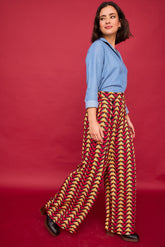 Nenufar Red Triangle Pants